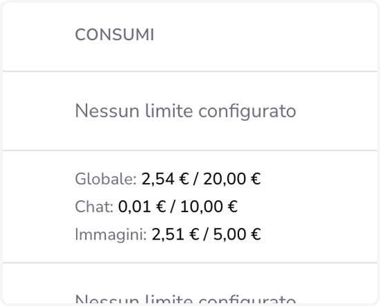 Gestisci il tuo budget