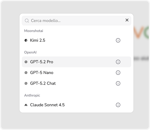 Chat IA senza limiti di modello